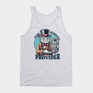 Funny Cat Dealer Tank Top